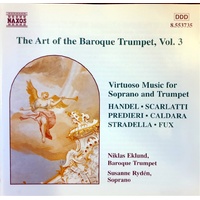 Art of Baroque Trumpet Vol 3 - Eklund CD Album