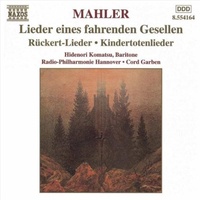 Mahler: Lieder Eines Fahrenden - Garben, Komatsu CD Album