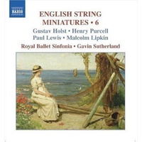 English String Miniatures 6 - Holst, Purcell CD Album