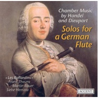 Music CD - Solos For A German Flute Frank Theuns