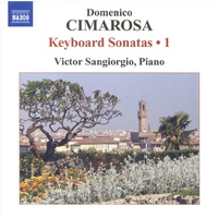 Cimarosa Keyboard Sonata Vol 1 - Sangiorgio, Victor CD