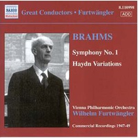 Brahms Symphony No. 1 - Vienna Philharmonic CD Album
