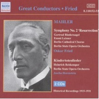 Mahler: Symphony No. 2 & Kindertotenlieder - Horenstein CD