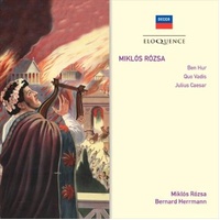 Rozsa Ben Hur Julius Caesar - Miklos Rozsa CD