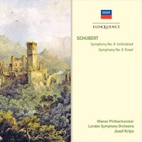 Schubert: Symphonies Nos 8 & 9 - Josef Krips CD