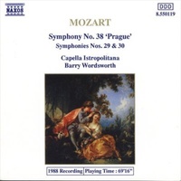 Mozart Symphonies 29, 30, 31 - Worsworth/Capella CD
