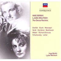 Inge Borkh & Ljuba Welitsch Music CD Album