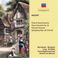 Mozart: Symphonies & Concerto - Eduard van Beinum CD Album