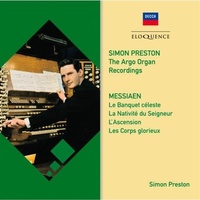 Simon Preston Messiaen Organ Works Music CD Album