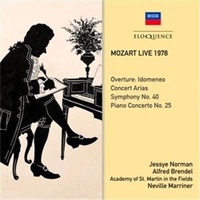 Mozart Live 1978 - Jessye Norman, Alfred Brendel CD