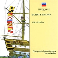 HMS Pinafore - Gilbert & Sullivan Music CD Album