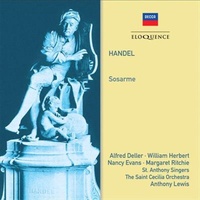 Handel: Sosarme - Anthony Lewis CD Album