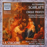 Music CD - Xmas Cantata: La Stagione by Scarlatti