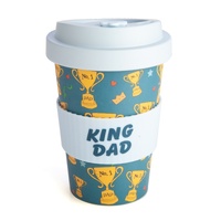 King Dad Eco To Go Bamboo Cup - Eco-Friendly Drinkware