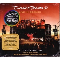 David Gilmour Live in Gdansk 3 Disc CD Album