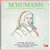Schumann Concerto for Piano and Orchestra Music CD Album