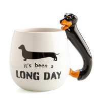 Furever Pets Dachshund 3D Handle Mug | Novelty Cup