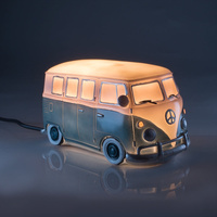 Lamp Blue Metal Combi Table Lamp