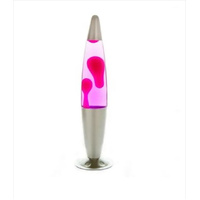 Lamp Silver Pink Peace Motion Lamp