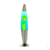 Lamp Silver Yellow Blue Peace Motion Night Light