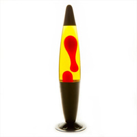 Lamp Black Red Yellow Peace Motion Night Light