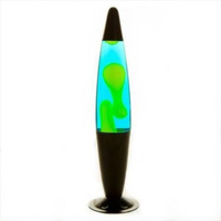 Lamp Black Yellow Blue Peace Motion Night Light