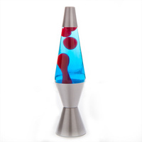 Silver Red Blue Diamond Motion Night Light Lamp