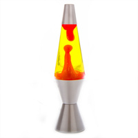 Silver Red Yellow Diamond Motion Night Light Lamp