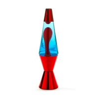 Red Blue Metallic Diamond Motion Night Light Lamp