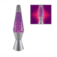 Silver Purple Diamond Glitter Table Lamp
