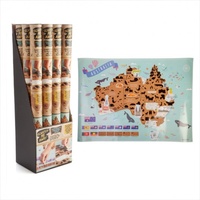 MDI Scratch Me Away Australia Travel Map | Gift Book