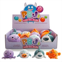 Sea Animal Plush Ball Jellies - Random Selection