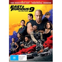 Fast and Furious 9: The Fast Saga DVD
