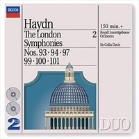 Colin Davis Symphonies 93 94 97 99 100 101 CD Album