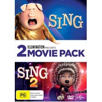 Sing / Sing 2 - 2 Movie Franchise Pack DVD