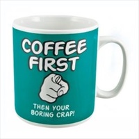 MDI Coffee First Giant Mug - Disposable Coffee Cup