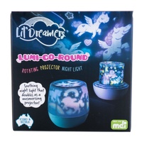Lil Dreamers Lumi Go Roun Unicorn Rotating Projector Light