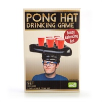 Pong Hat Drinking Game Party Adult Gift