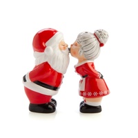 Santa Mrs Claus Salt and Pepper Shaker Set