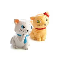Tabby Cats Salt and Pepper Shaker Set