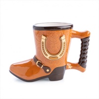 3D Mug Cowboy Boot Boss Coffee Mug