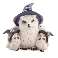 MDI Snowy Owl Family Figurine