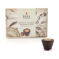 MDI Soul Sticks White Sage Incense Cup Set of 6