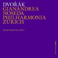 Music CD - Dvorak: Symphonies Nos 8 and 7 - Philharmonia Zurich