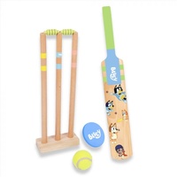 Bluey Wooden Cricket Set by SNGAMES