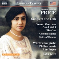 Songs of the Oak: Concert Over - Florence Beatrice Price CD