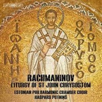 Liturgy of St John Chrysostom Rachmaninoff CD Album