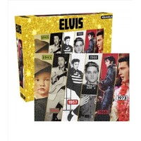 Elvis Timeline 1000 Piece Puzzle by SNGAMES