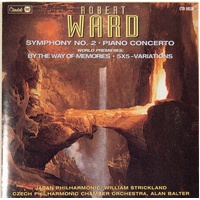 Music CD - Robert Ward Symphony No. 2 Album