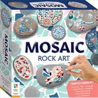 SNGAMES Mosaic Rock Art Box Set - DIY Wall Art